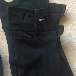 Express Columnist Slacks - Black Size 2R 2 pairs